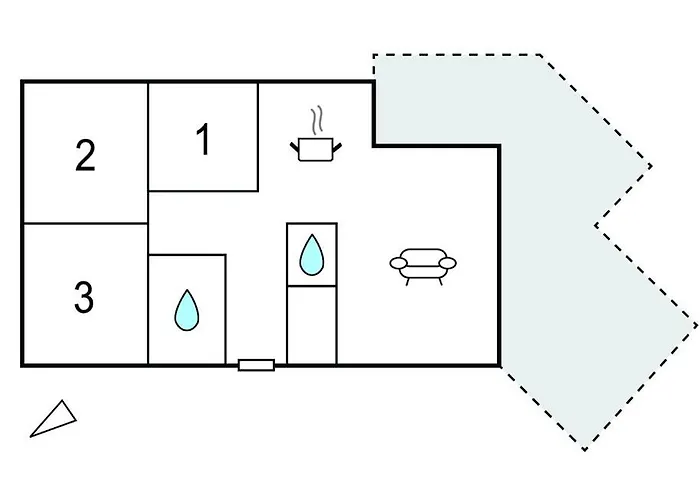 Дом отдыха 3 Bedroom In *